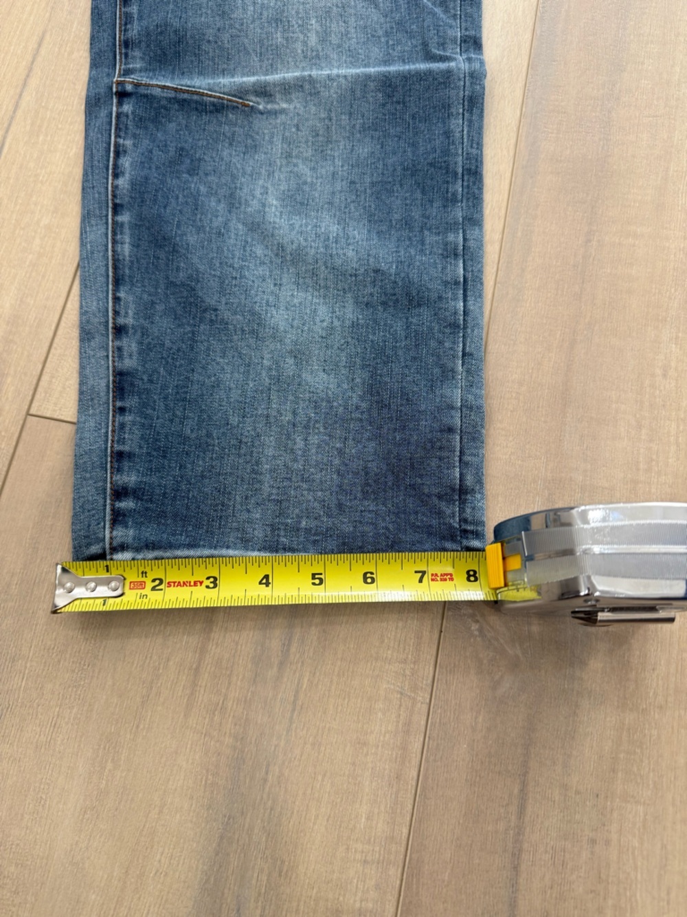 Relaxed Boyfriend Jeans in Washed Blue - Picture 5 of 7